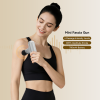 Professional Portable Handheld Mini Electric Deep Tissue Percussion Vibrator Massage Gun Body Muscle Fascia Massager with Case ﻿