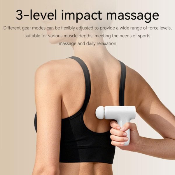 New Mini Massage Gun 3speed Muscle Tissue Cordless Massage Gun for Sport Portable Massage Gun