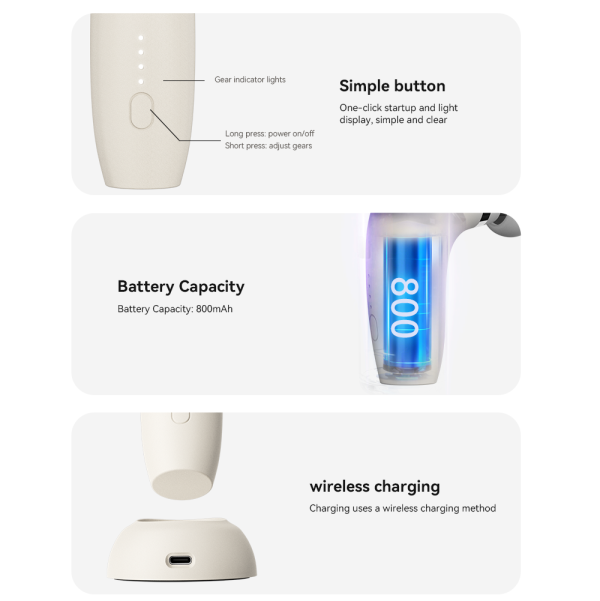 6 Professional Mini Portable Handheld Electric Deep Tissue Percussion Vibrator Waterproof Massage Gun Body Muscle Fascia Massager