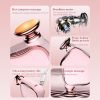 New Heating Cooling Compress Mini Portable Deep Fascial Vibrating Multi-head Professional Massage Gun