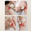 New Heating Cooling Compress Mini Portable Deep Fascial Vibrating Multi-head Professional Massage Gun