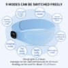 Portable Intelligent Warm Palace Waist Belt Red Light Hot Compress Massage Belt for Abdomen Shaping