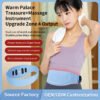Portable Intelligent Warm Palace Waist Belt Red Light Hot Compress Massage Belt for Abdomen Shaping