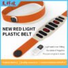03 KC Battery Customized Portable ABS Massage Belt Personal Health Care Waist and Abdomen Vibration Warm Heating Function