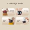 Electric Lumbar Support Belt Slimming Abdominal Back Waist Massage Belt Red-light Body Massager Heating Pain Relief Machine