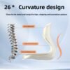 Electric Massage Posture Adjustment Chair Red Light Heating Design to Relieve Fatigue Back Support for Posture Correction Chair