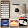 SKU1 Electric Lumbar Support Heating Abdominal Massage Belt Warm Compress Microcurrent Pulse Fitness Waist Massager Machine