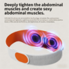 Ems Small Abdominal Fitness Device Home Electric Heating Waist and Abdomen Massager EMS Waist Belt Hot Compress