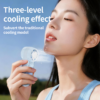 3000mAh Foldable Fan with Multiple Speed Settings LED Display Low Noise Household Use Class A+ Energy Efficiency