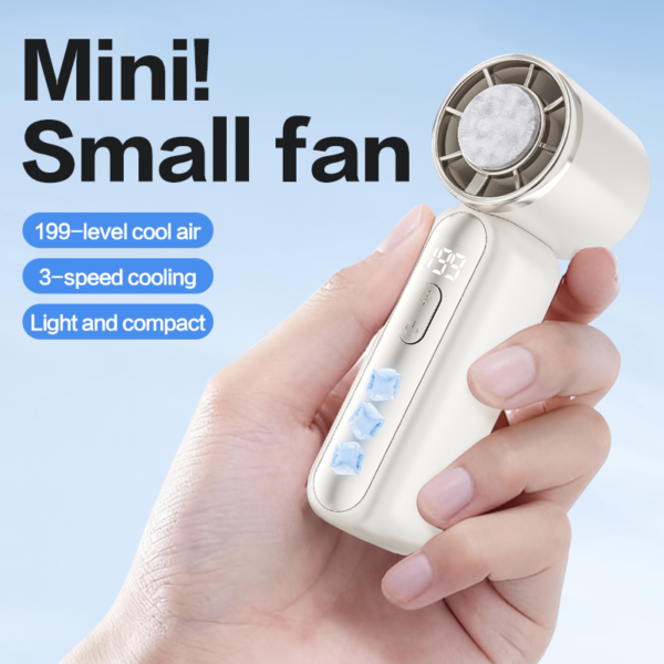 3000mAh Wearable Household Portable Mini USB Fan Handheld Refrigeration Air Conditioner Ice Compression New Consumer Electronics