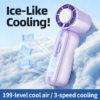 3000mAh Wearable Household Portable Mini USB Fan Handheld Refrigeration Air Conditioner Ice Compression New Consumer Electronics