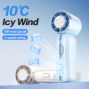 3000mAh Wearable Household Portable Mini USB Fan Handheld Refrigeration Air Conditioner Ice Compression New Consumer Electronics