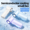3000mAh Wearable Household Portable Mini USB Fan Handheld Refrigeration Air Conditioner Ice Compression New Consumer Electronics