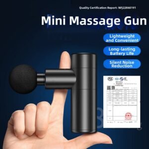 Factory specializing in the production of high-power 1800mAh massage guns (Type-C charging); suitable for the neck, shoulders, and various body parts; OEM/ODM services available.