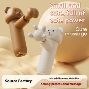 Cute Pet Themed High Power Percussive Massage Gun Fully Automatic Total Body Relaxation